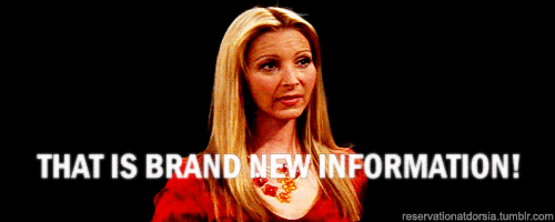 "Phoebe 'Brand new Information"