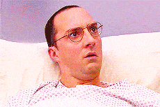 "Buster Bluth looks relieved"