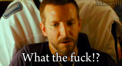 silver linings playbook what the fuck book gif - Bad Books, Good Times