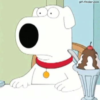 brian from family guy drops his jaw